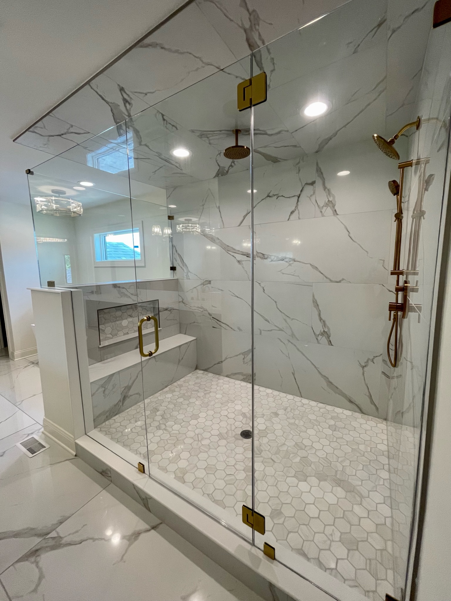 Construction project showcase