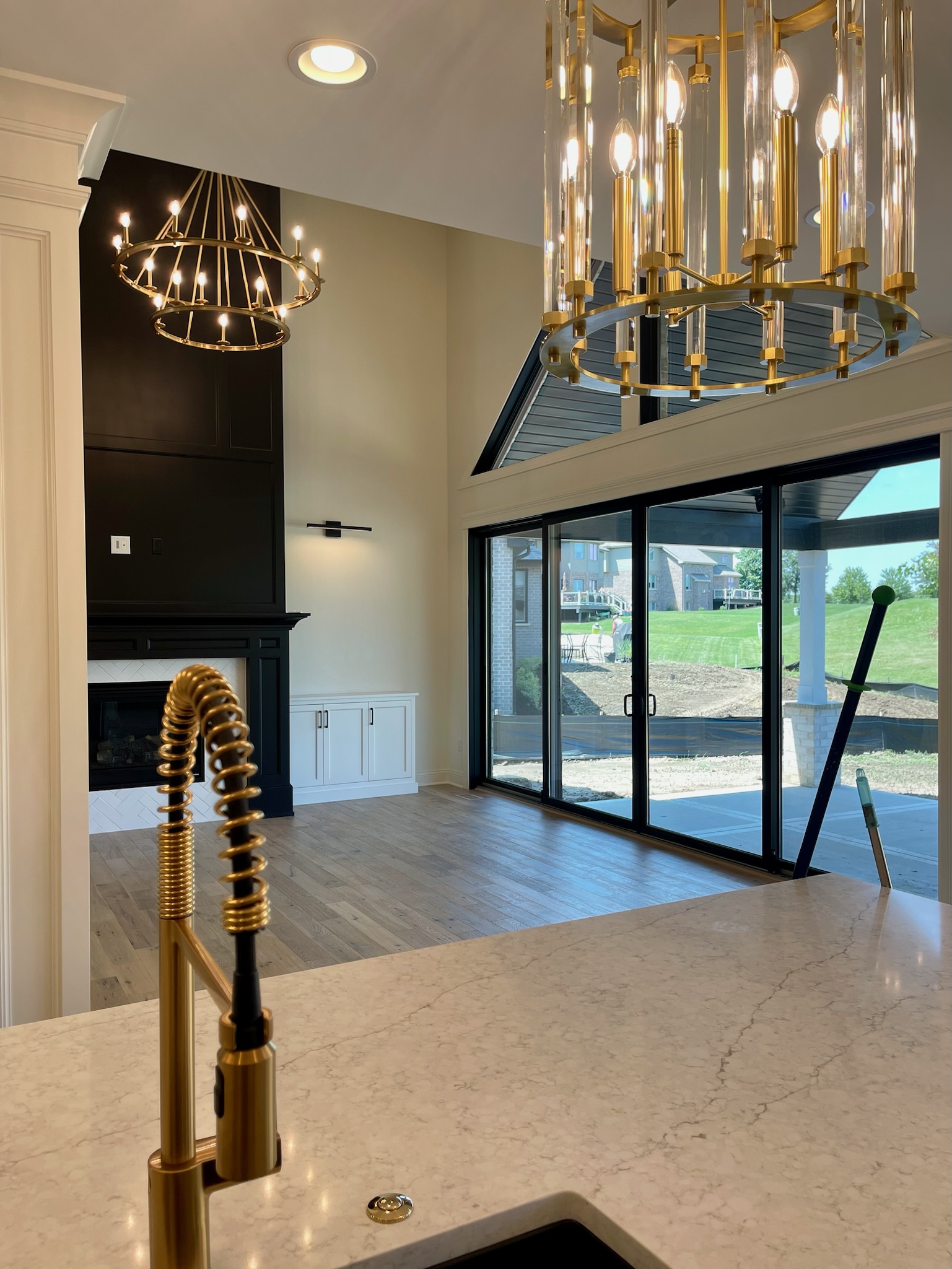 Construction project showcase